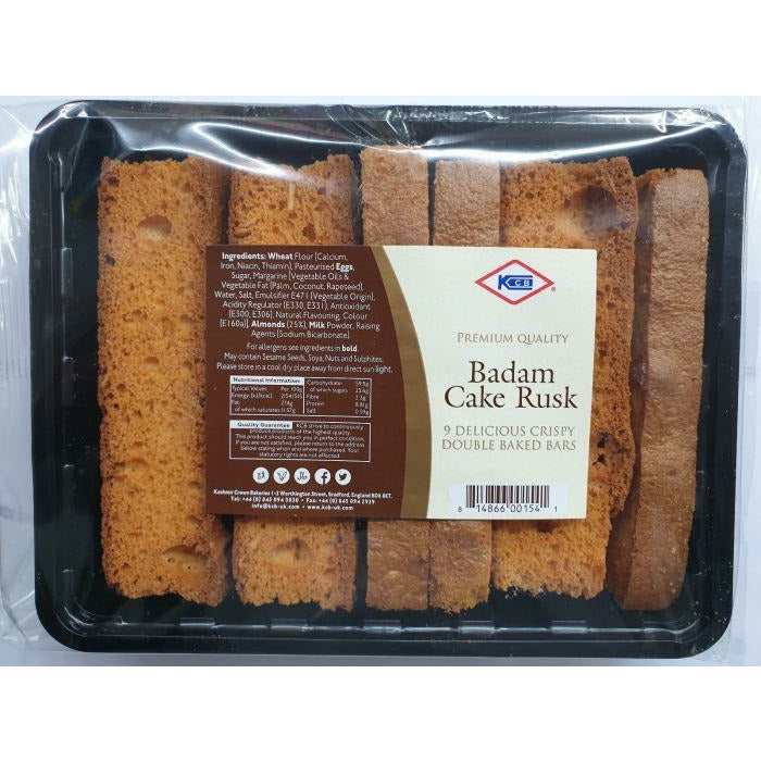 KCB Badam Cake rusk 9 piece