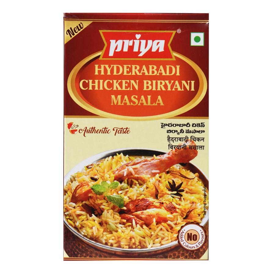Priya Hyderabadi Chicken Biryani Masala 50 Gram