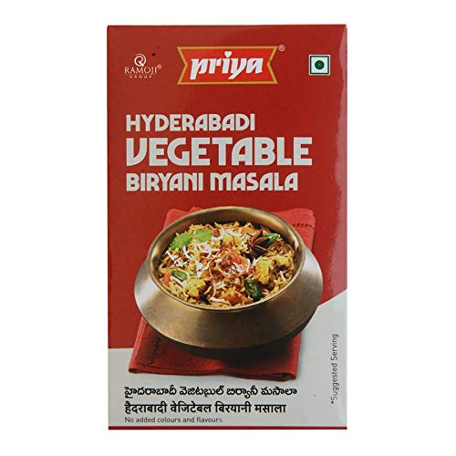 Priya Hyderabadi Vegetable Biryani Masala 50 Gram