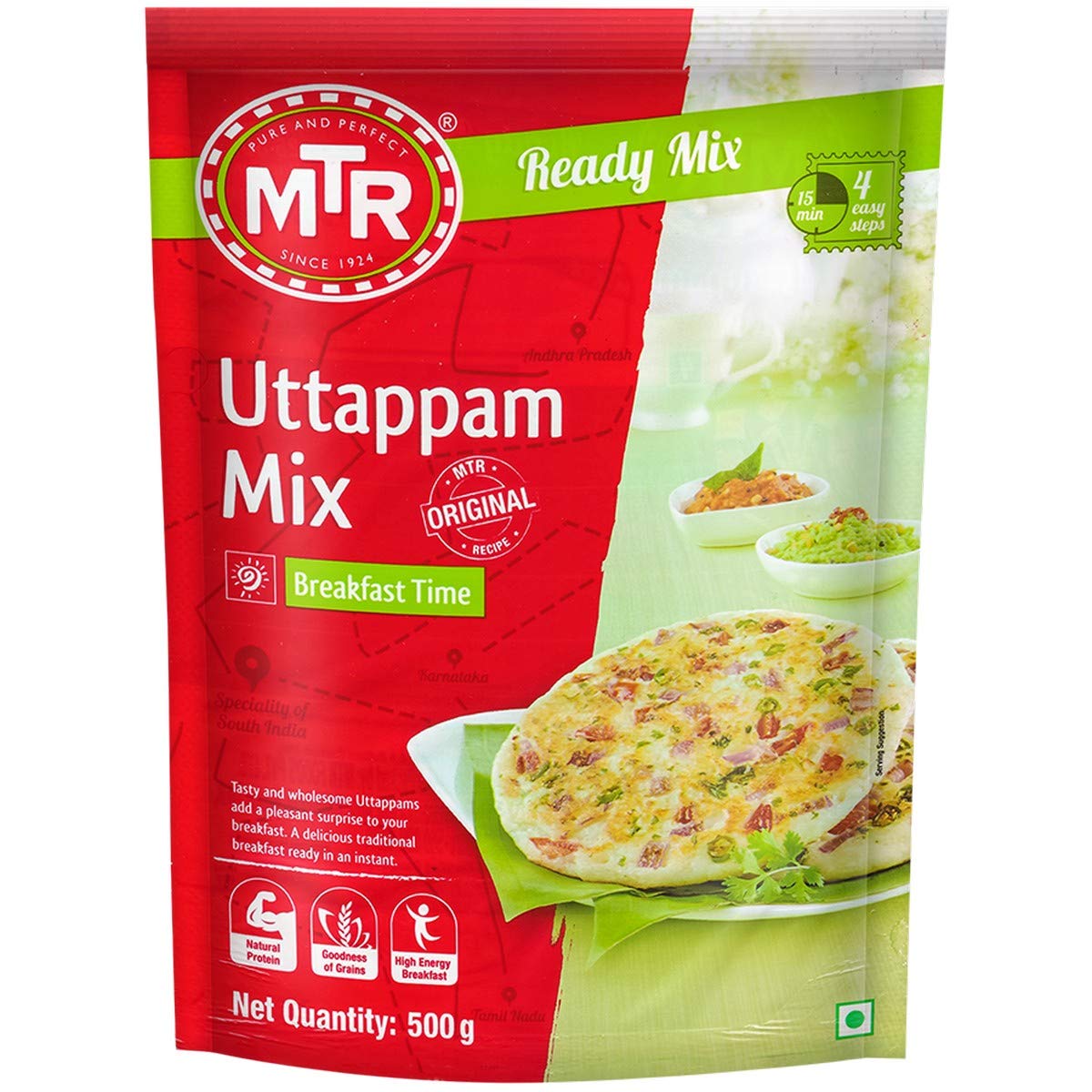 MTR Uttappam Breakfast Mix 500 Gram