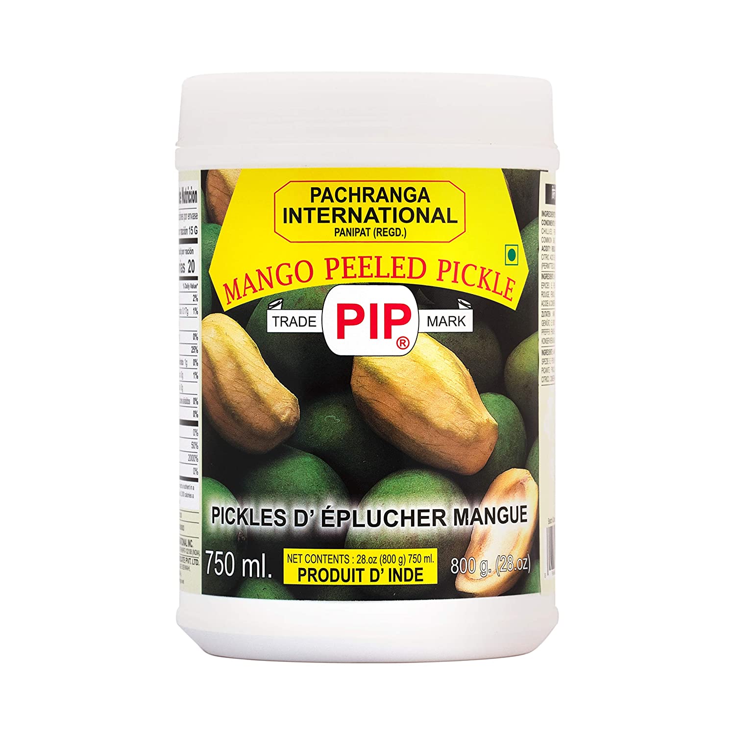 Pachranga Mango Peeled Pickle 800 Gram