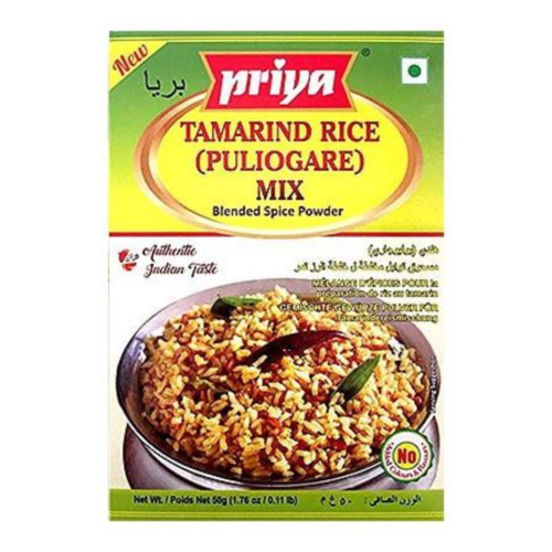 Priya Tamarind Rice (Puliyogare) Powder 50 Gram