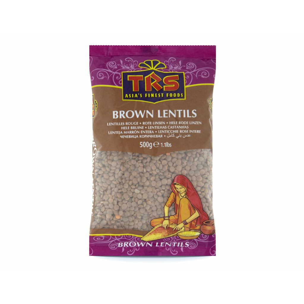 TRS Lentils Whole Brown Lentils TRS 500G 