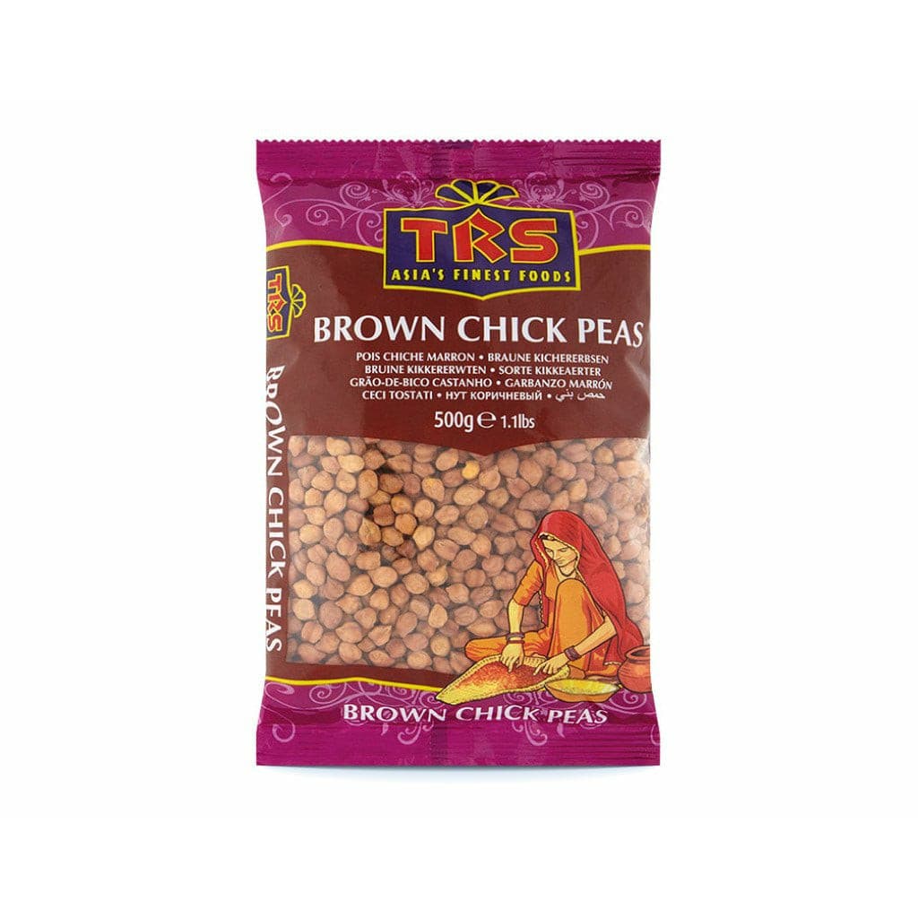 TRS Kala Chana Brown Chick Peas TRS 500 Gram 