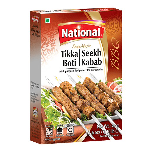 National Tikka Boti-Seekh Kabab 100g