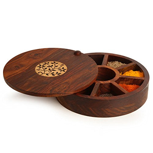 Wooden spicebox