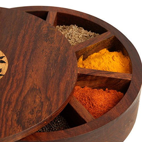 Wooden spicebox