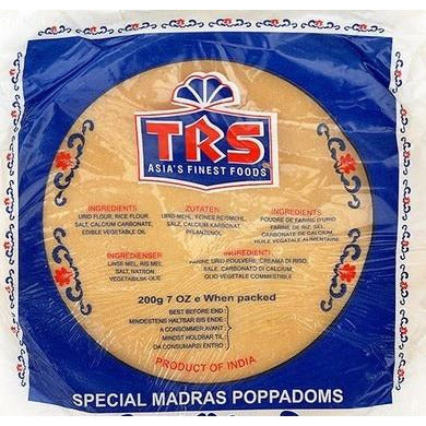 TRS Papads Madras Plain 200 Gram