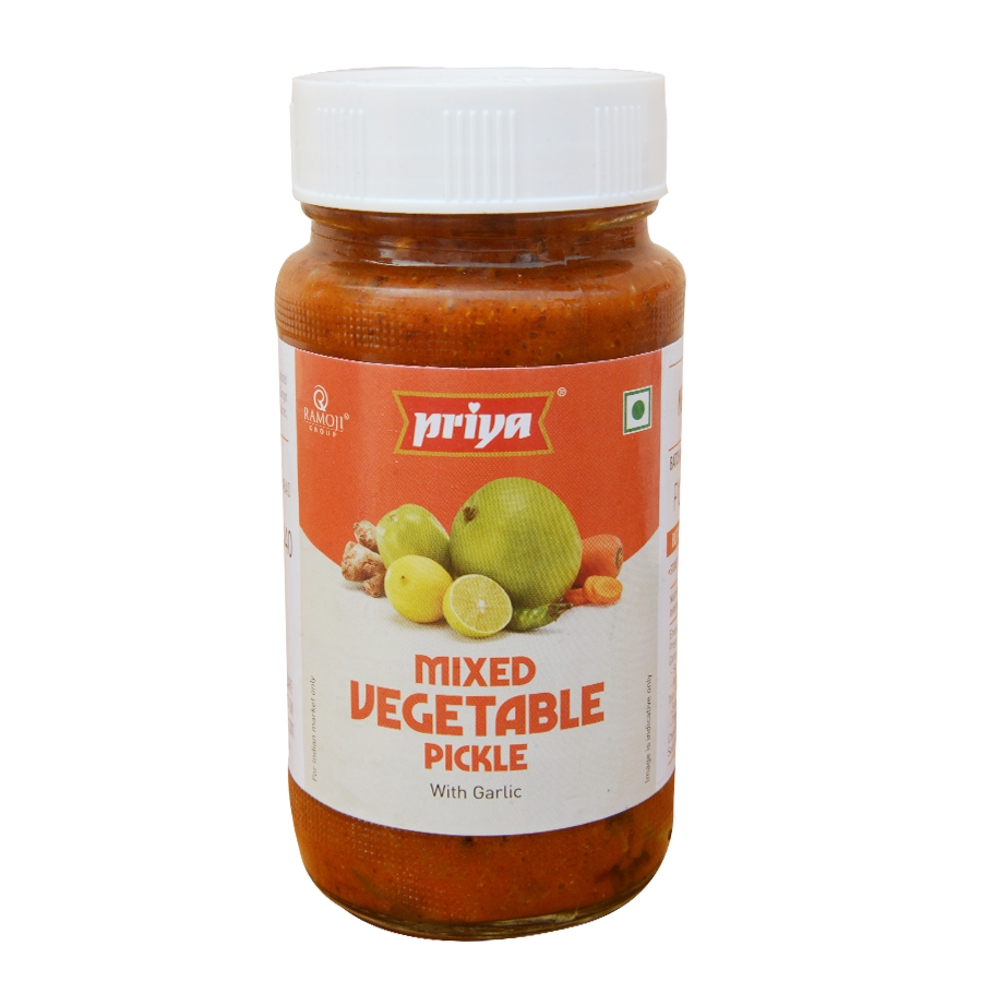 Priya Mixed Vegetable Pickle 300 Gram